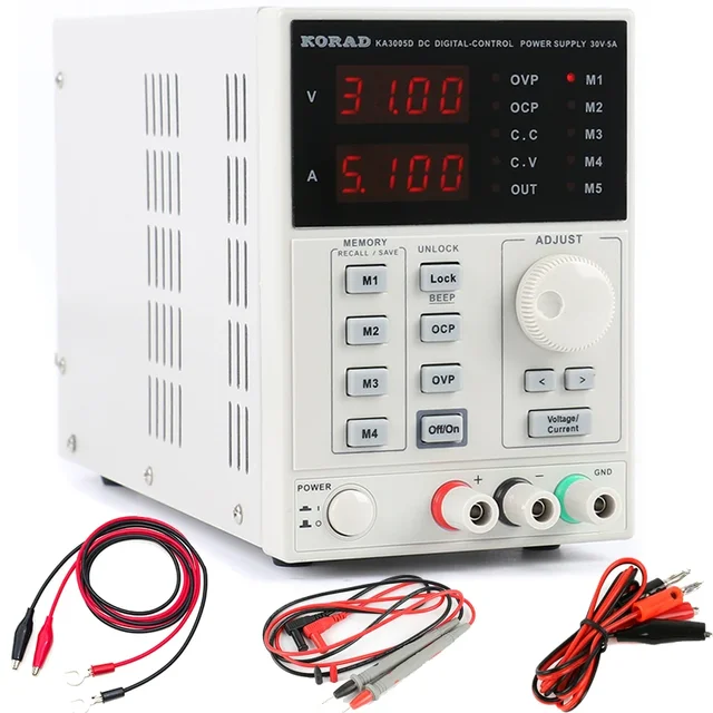 Korad KA3005P programmable power supply (30V, 5A)