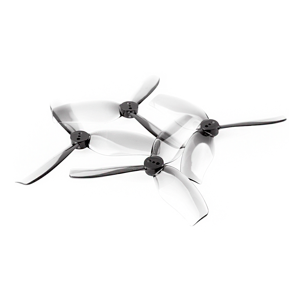 Propeller HQProp DT90MMX3 3 blades (grey) (shaft 1.5 mm) (2CW+2CCW)