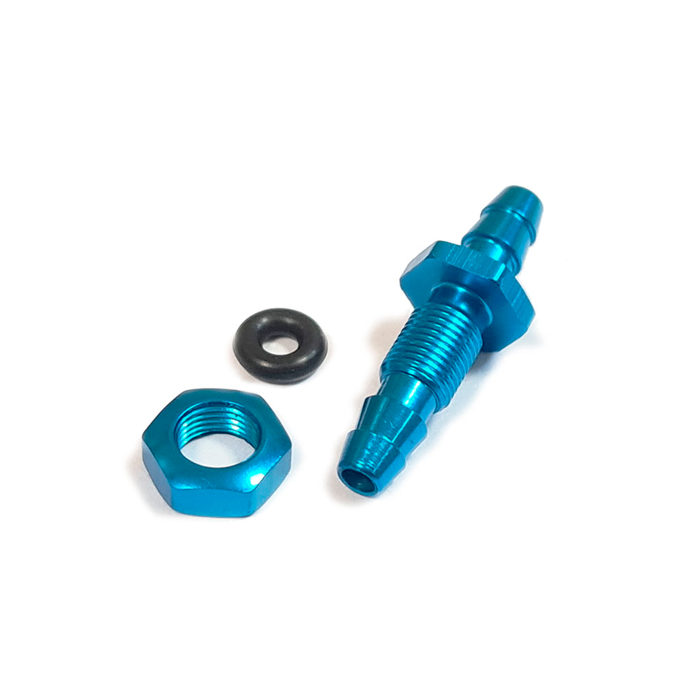 Fuel refueling connector Haoye mini aluminum double-head refueling nozzle D8xd4xL24mm