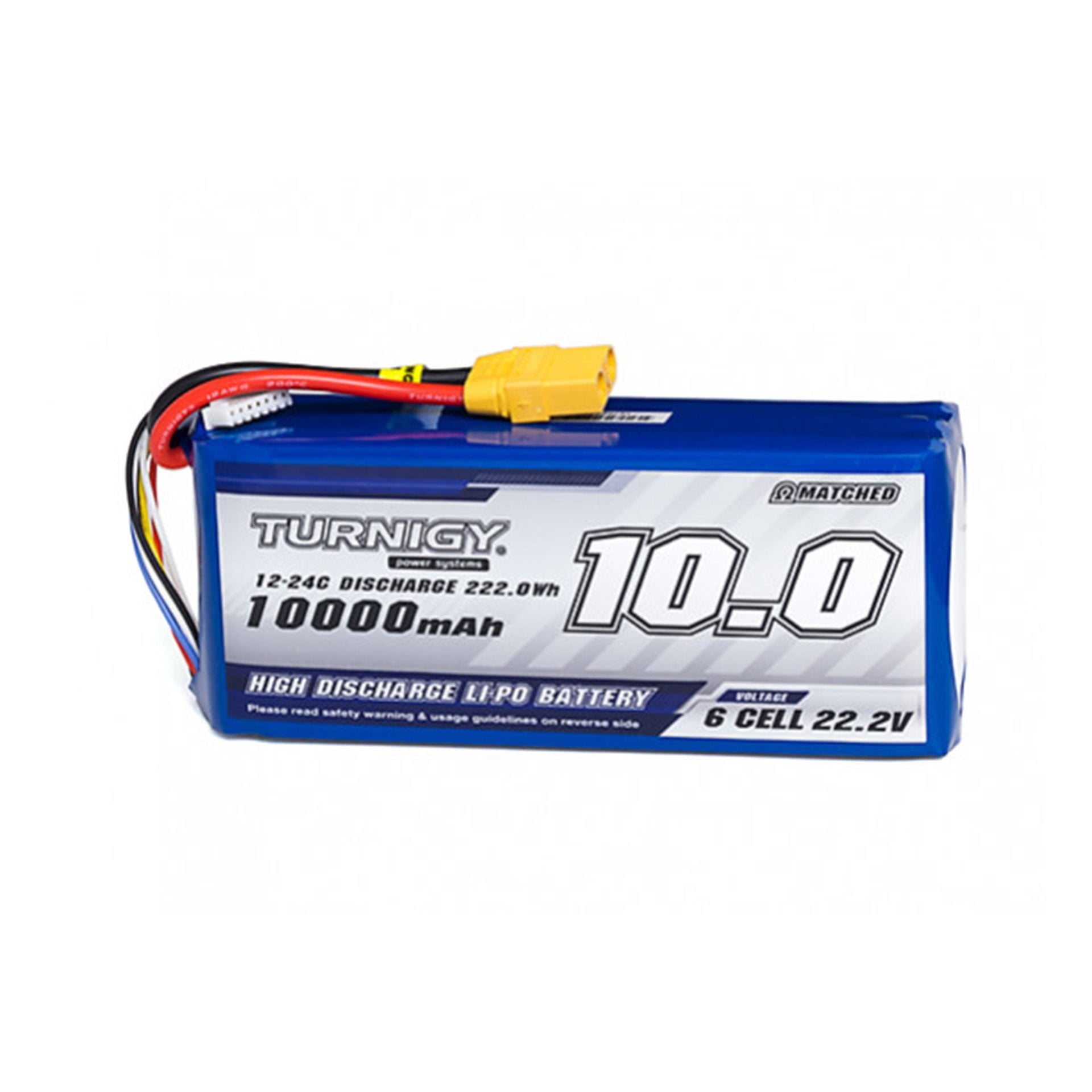 Turnigy High Capacity 10000mAh Battery 6S 12C Lithium Battery Pack with XT90