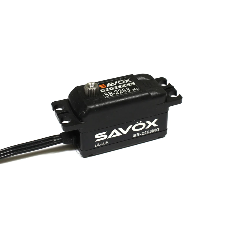 Thin brushless digital servo SB2263MG black version