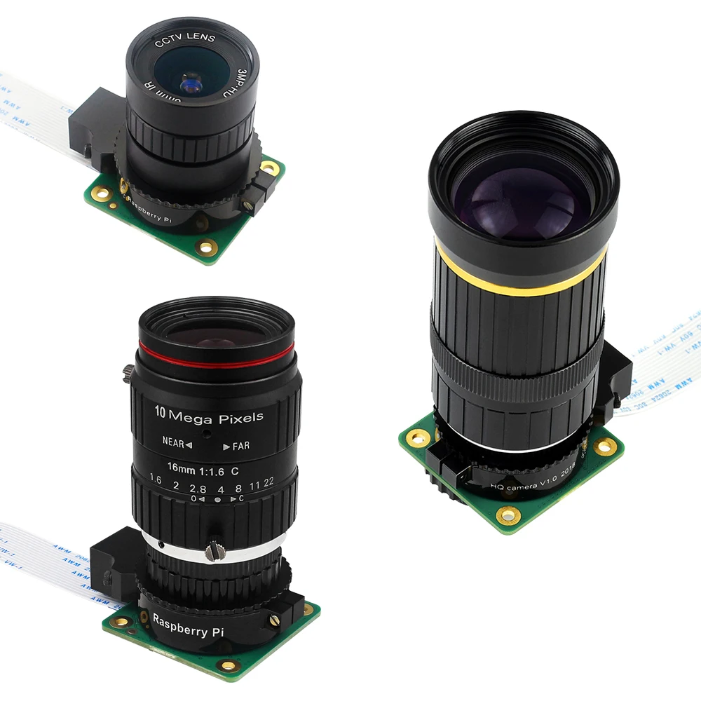 Waveshare IMX477 12.3MP touch camera