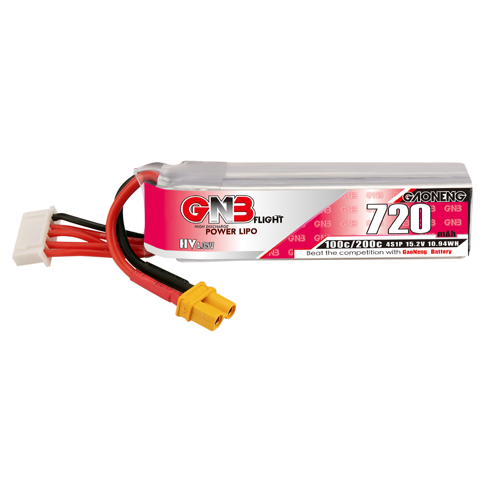 Battery GNB 720mAh 4S 100C high voltage lithium battery (XT30)
