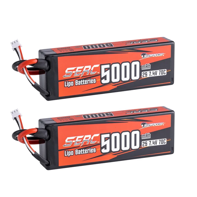 Lithium battery Sunpadow 2S 5000mAh 7.4V 70C