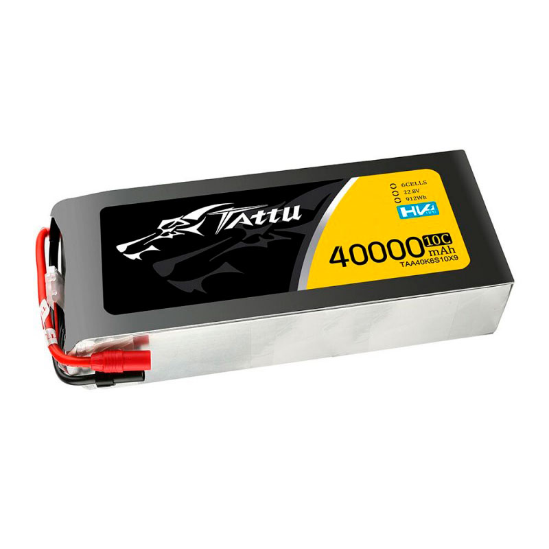 Lithium polymer battery TATTU 6S HV 40000mAh 22.8V 10C