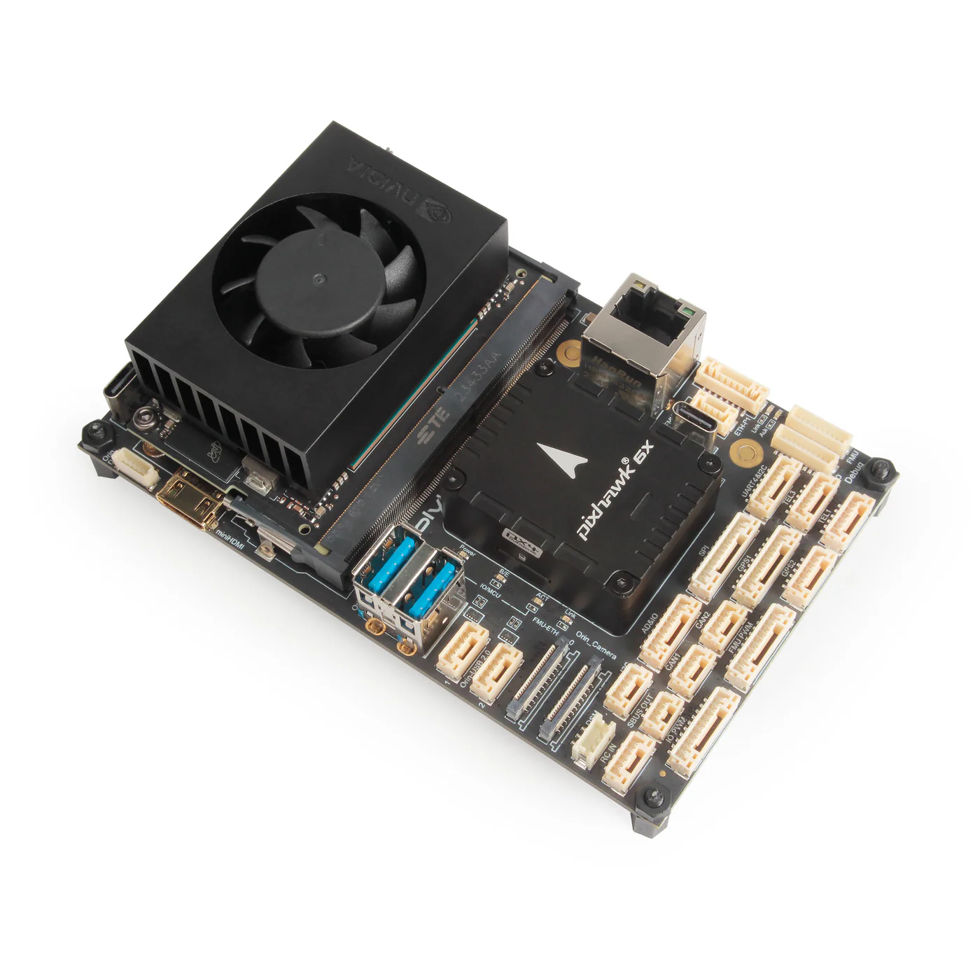 Pixhawk Jetson baseplate for NVIDIA Orin SKU