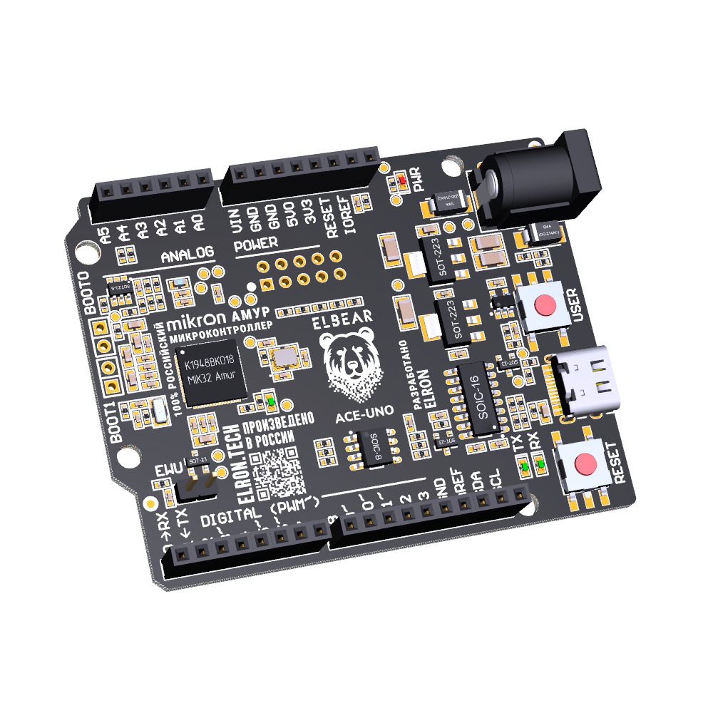 ELBEAR ACE-UNO AC VER BOARD