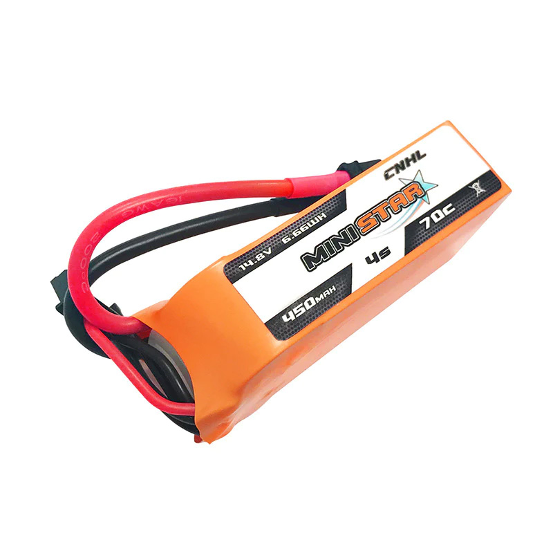 Battery CNHL Ministar 450mAh 4S 70C lithium battery (XT30)