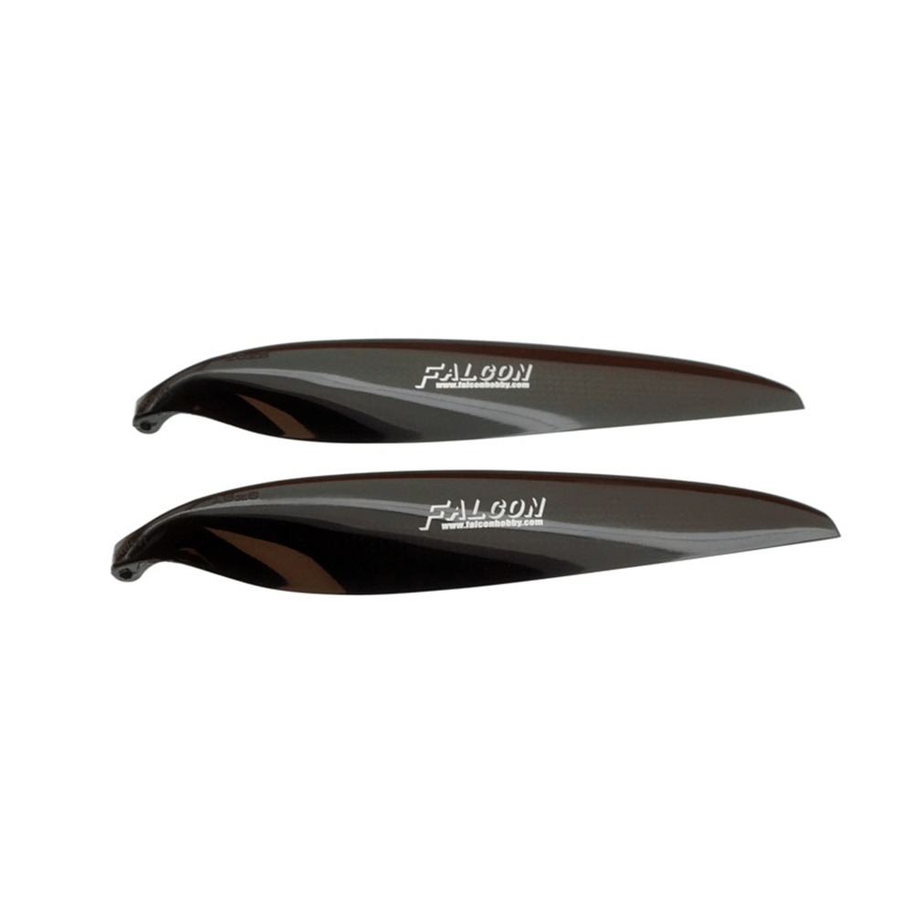 Falcon folding propeller carbon fiber blades 14x10 (pair)