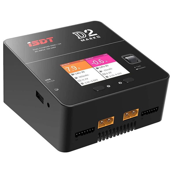 Charger ISDT D2 Mark2 200 Br 12Ax2 AC