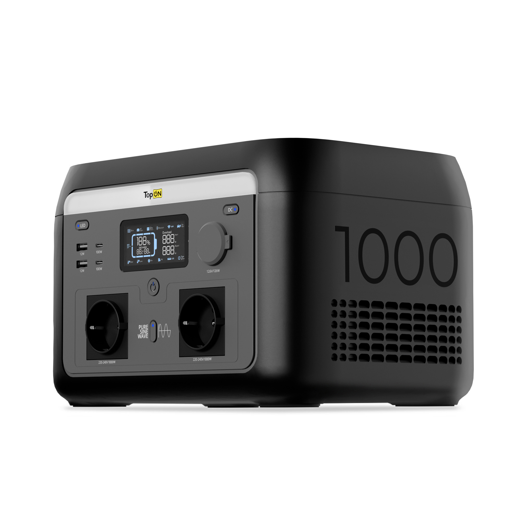Portable Charging Station TopON TOP-H1000
