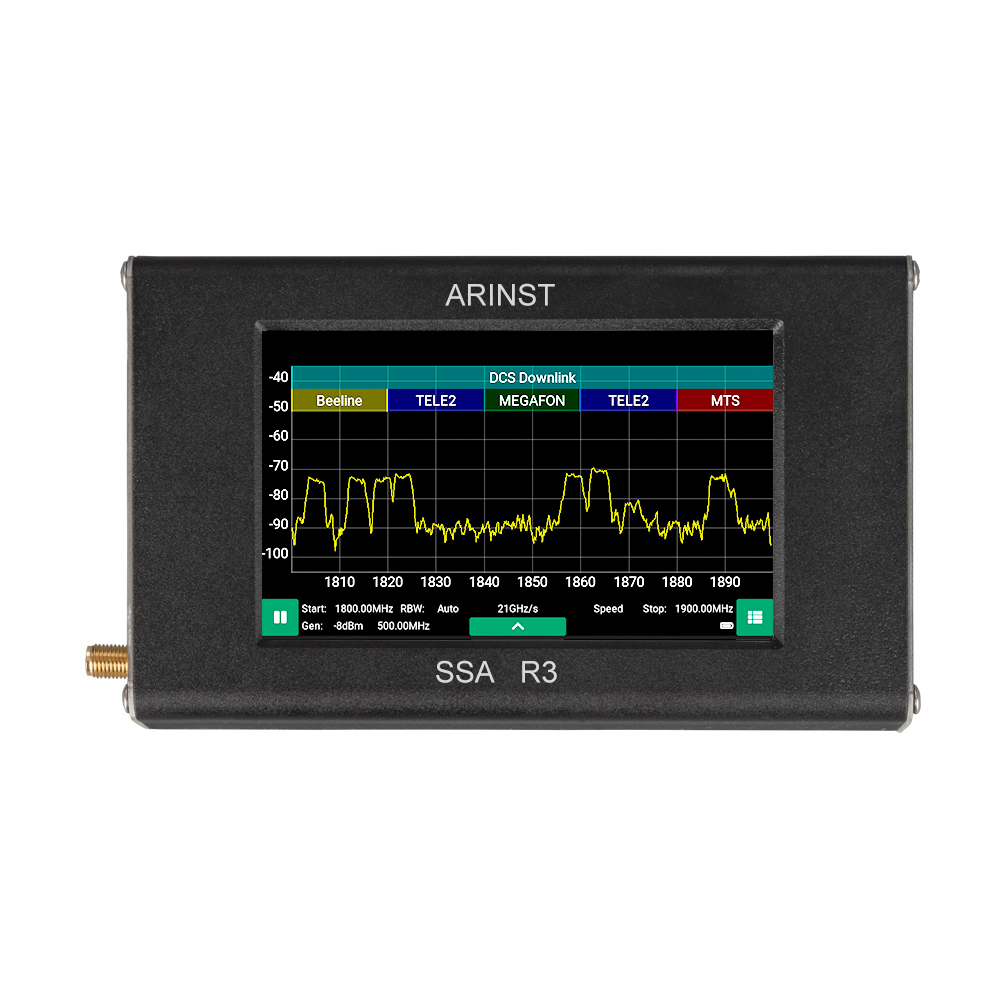 Portable Spectrum Analyzer AINST SSA R3, 24MHz-12GHz