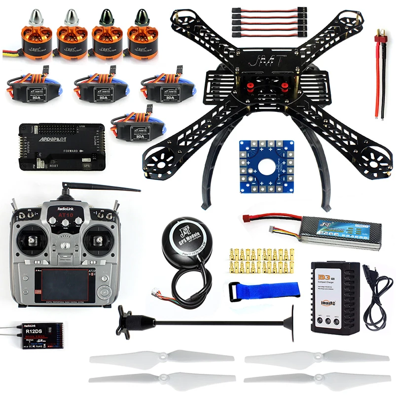 DIY Kit for RC Drone Quadcopter X4M380L Frame Kit APM2.8 GPS AT10 TX F14893-N