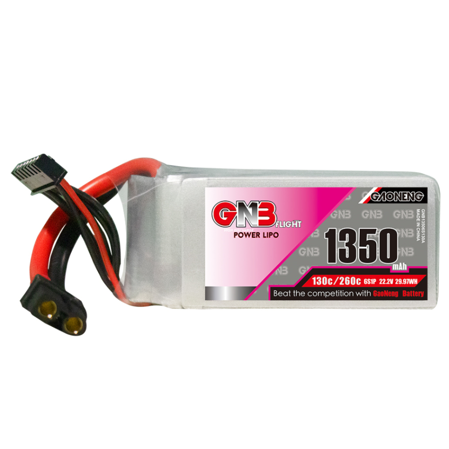 Battery GNB 1350mAh 6S 130C lithium battery (XT60)