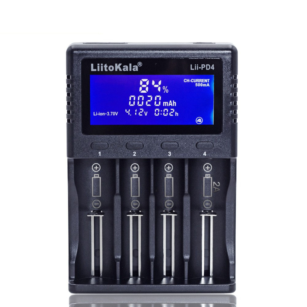 Charger LiitoKala Lii-PD4 + car charger 12V