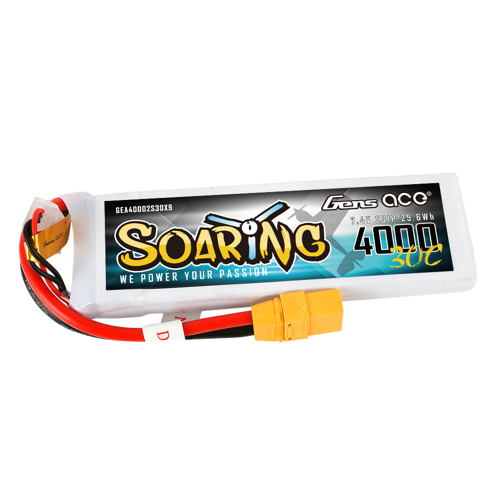 Battery Gens Ace BSR 4000mAh 4S1P 30C 14.8V Lithium Battery Pack Tengfei