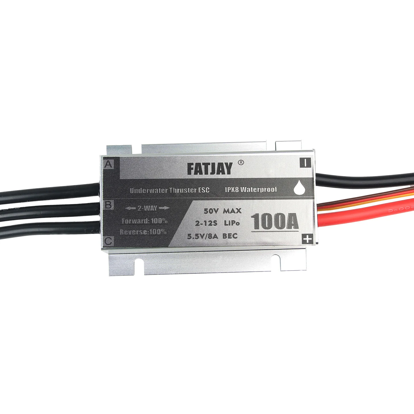 ESC regulator FATJAY 100A IPX8 (waterproof)