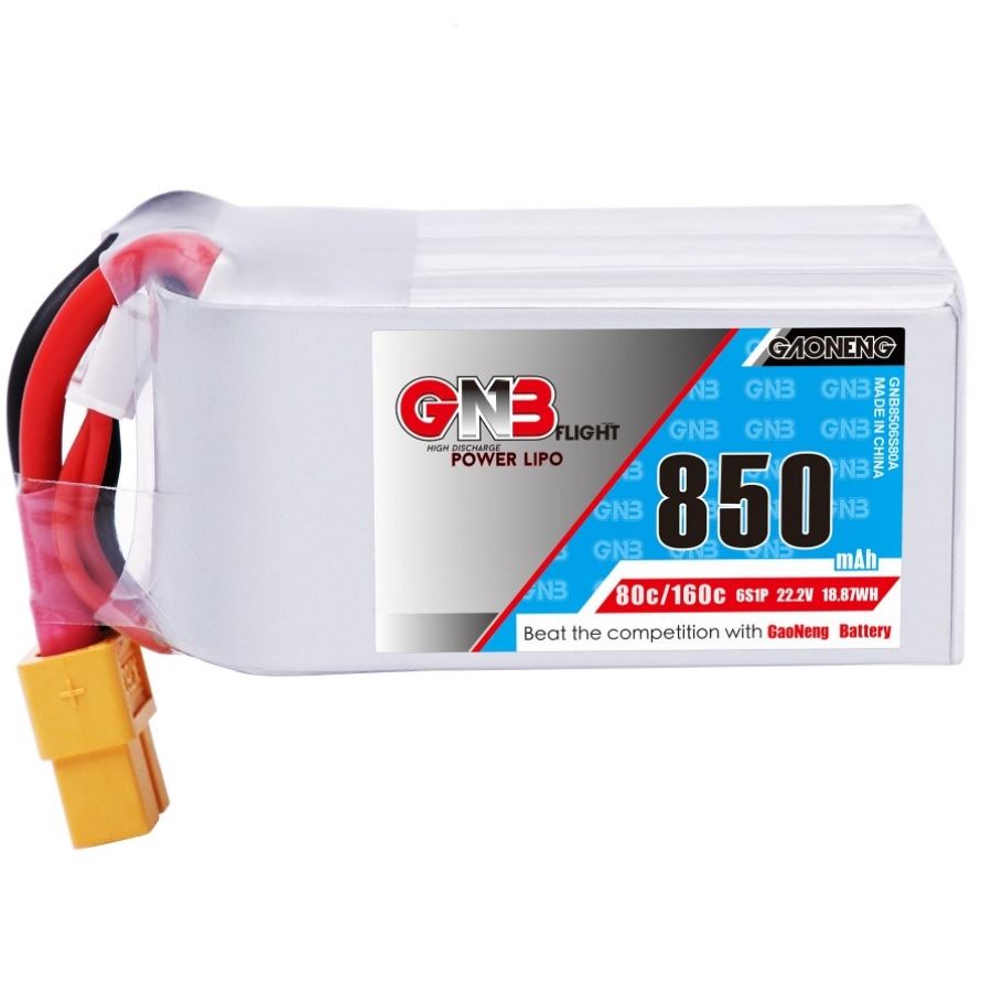 Battery GNB 850mAh 4S 80C lithium battery (XT30)