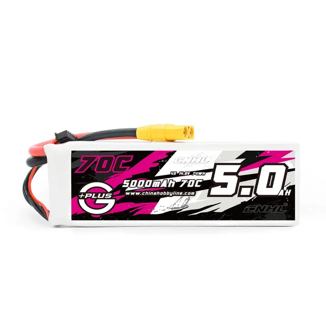 Battery CNHL G+ 5000mAh 6S 70C lithium battery (XT90)