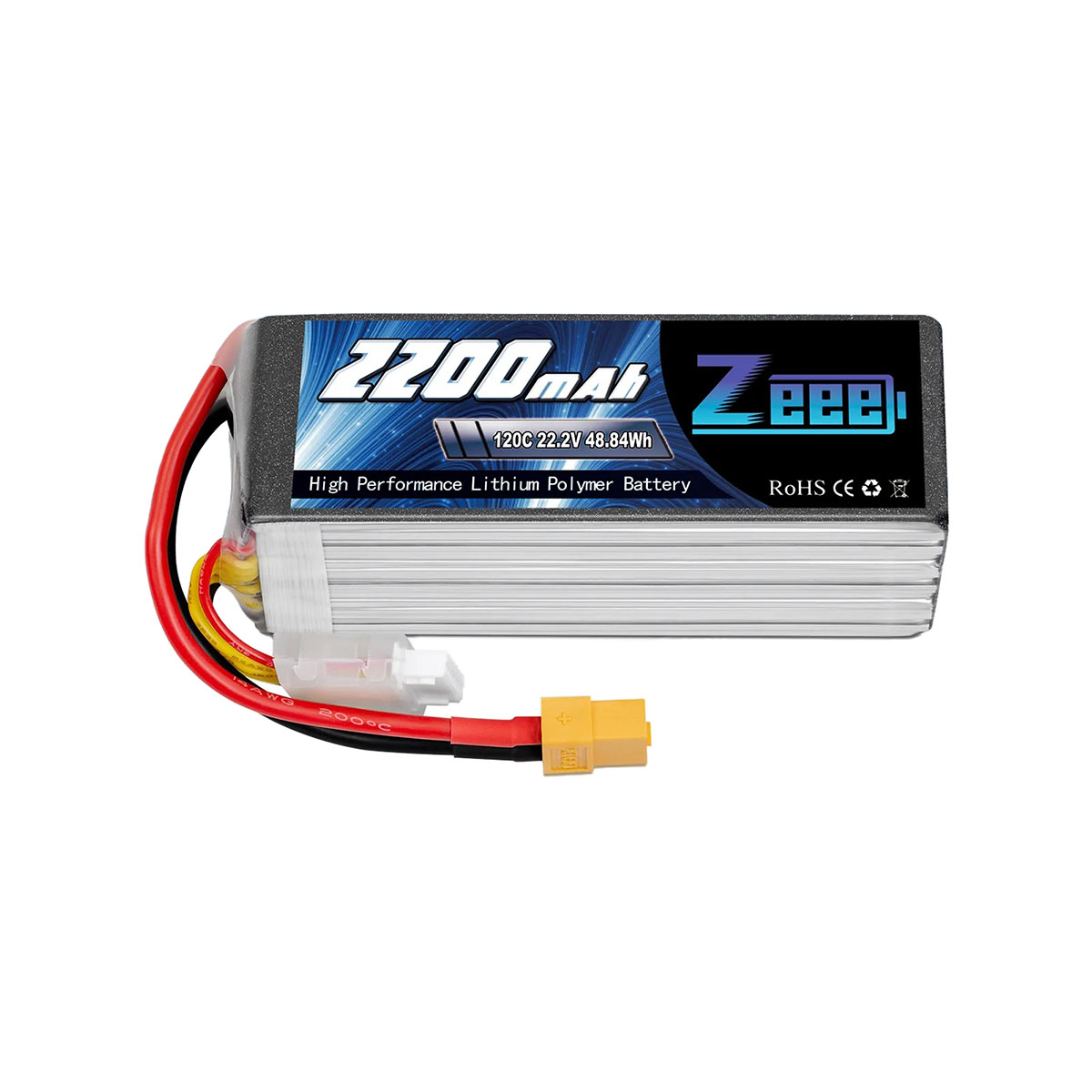 Zeee 2200mAh 6S 120C Lithium Battery (XT60)