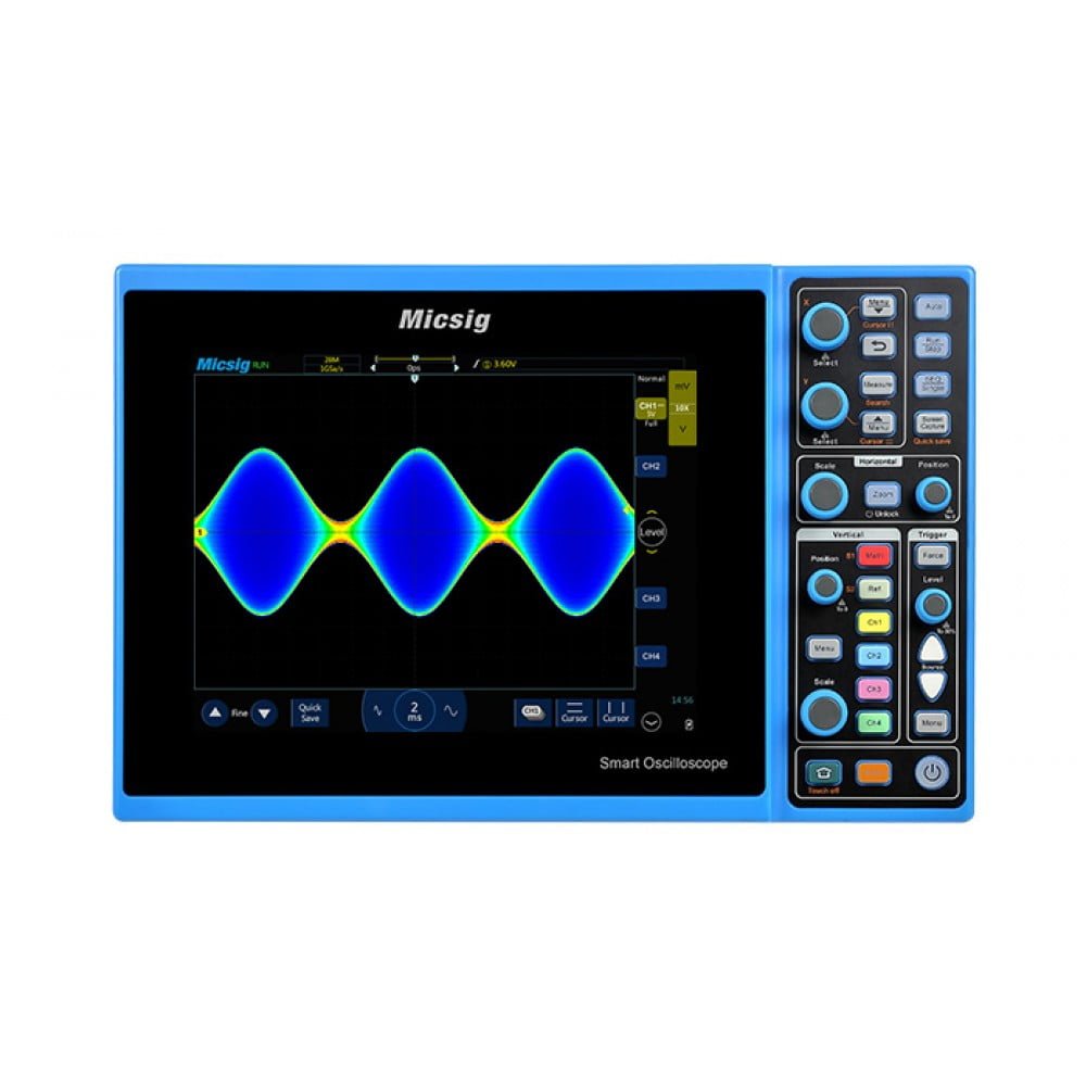 Digital Flat Panel Oscilloscope (100MHz) Micsig STO1104C Plus