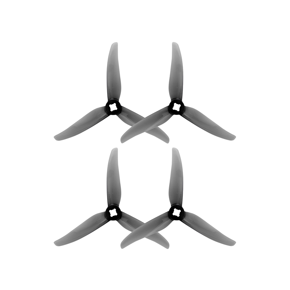 Propeller Gemfan Hurricane 4023 3 blades (transparent gray) (M5 / 1.5 mm) (2CW+2CCW)