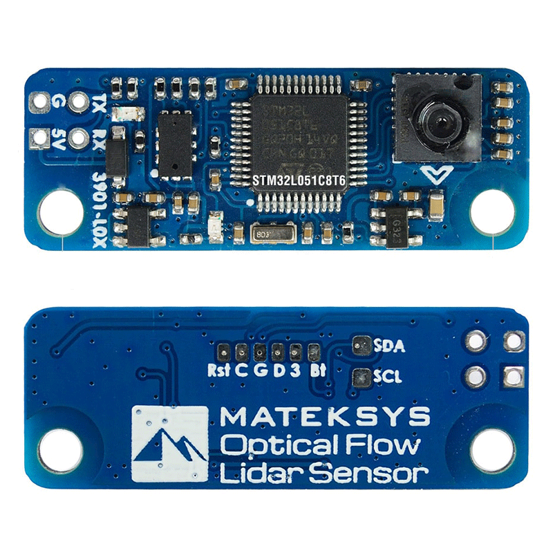 MATEK Mateksys Optical Flow and 3901-L0X LiDAR Sensors