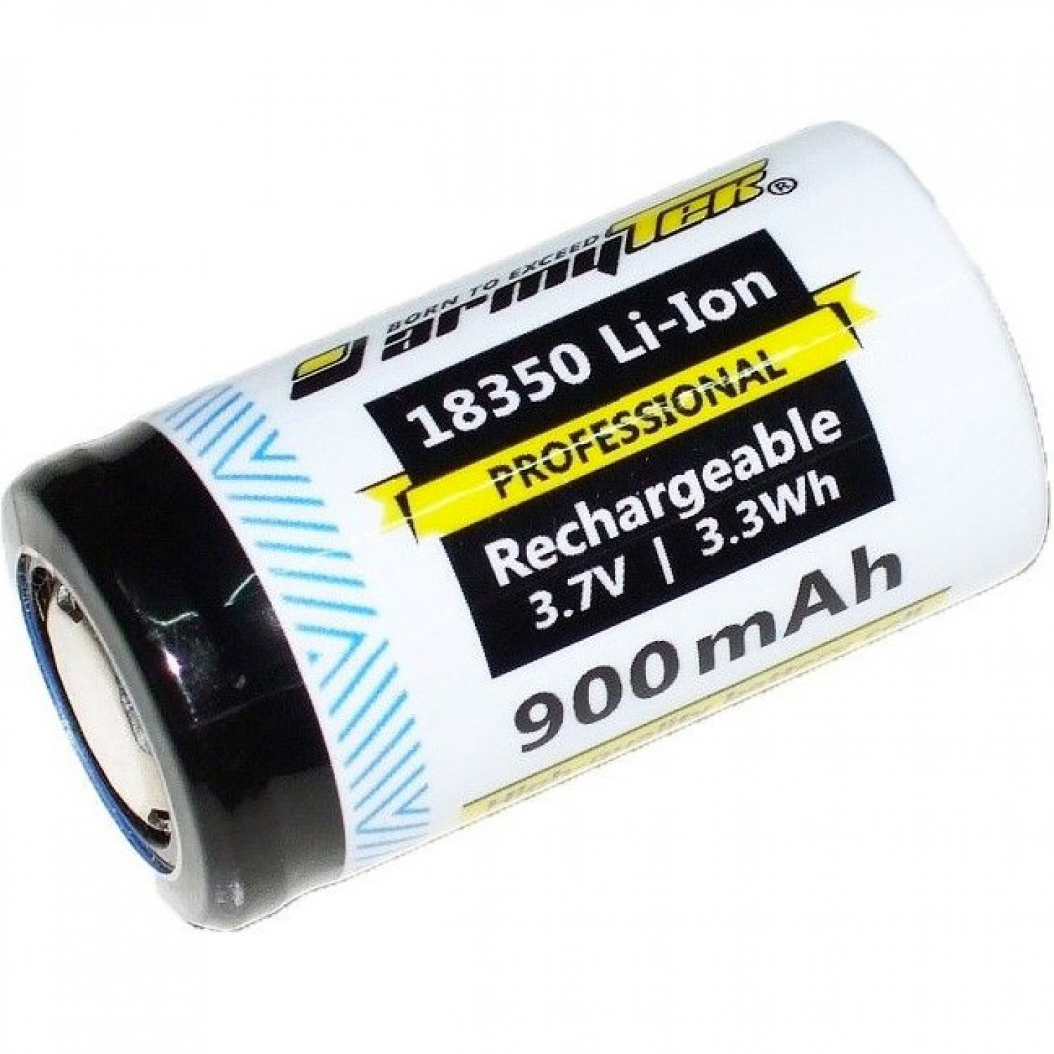 Unprotected lithium-ion battery Armytek 18350 900 mAh