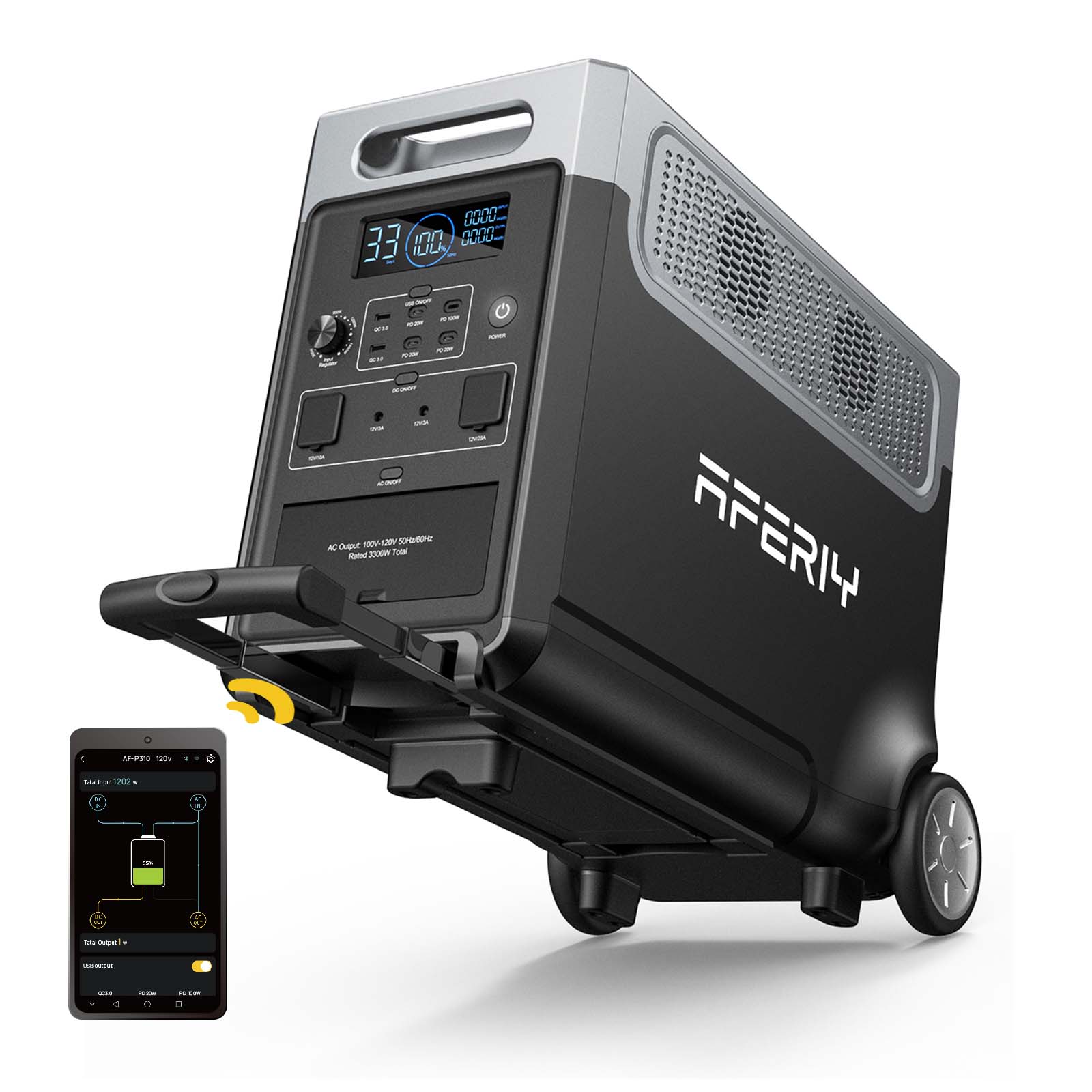 Charging station AFERIY P310 3600wh