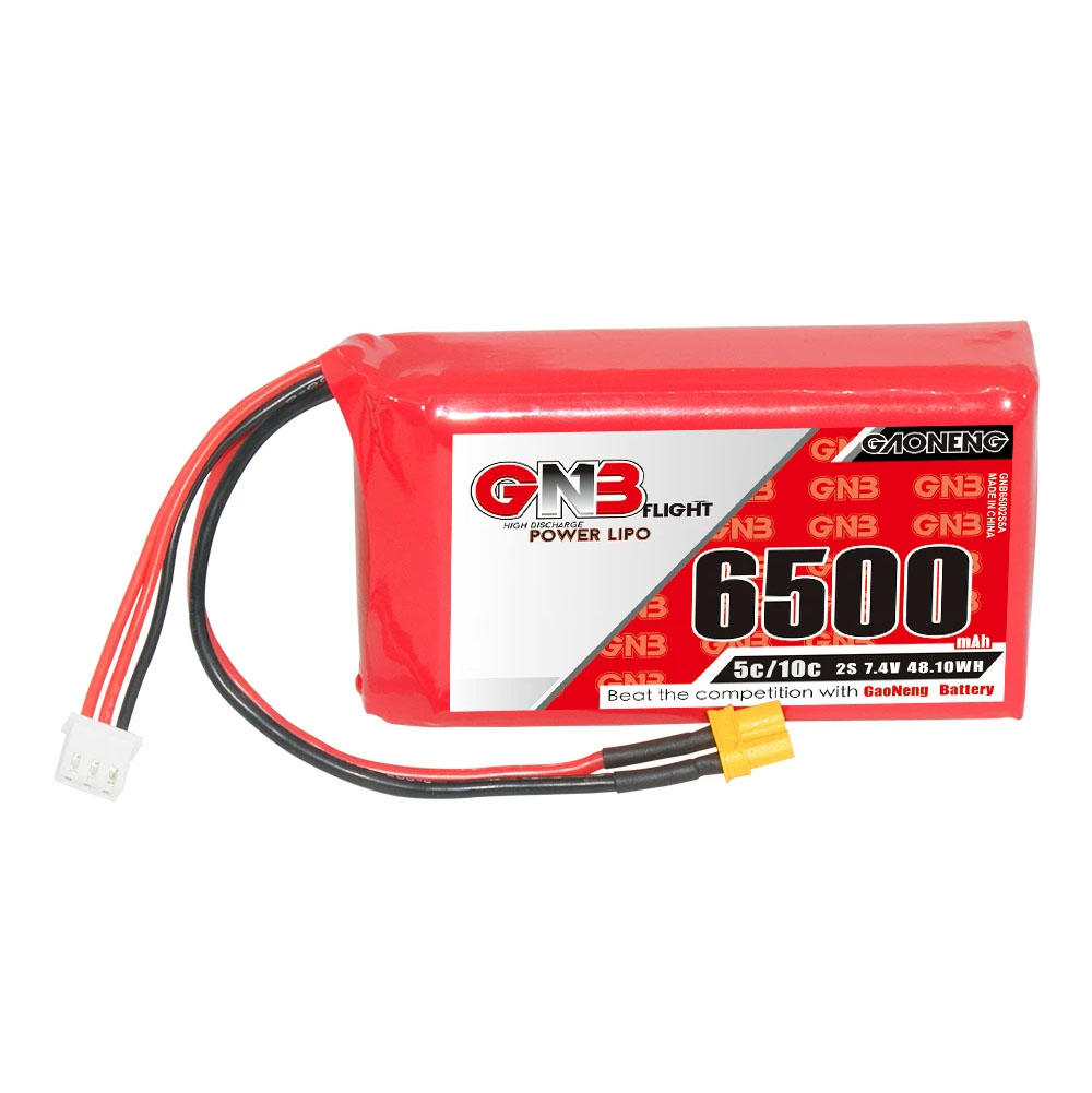 Battery GNB 6500mAh lithium battery 2S 7.4V 5C XT30